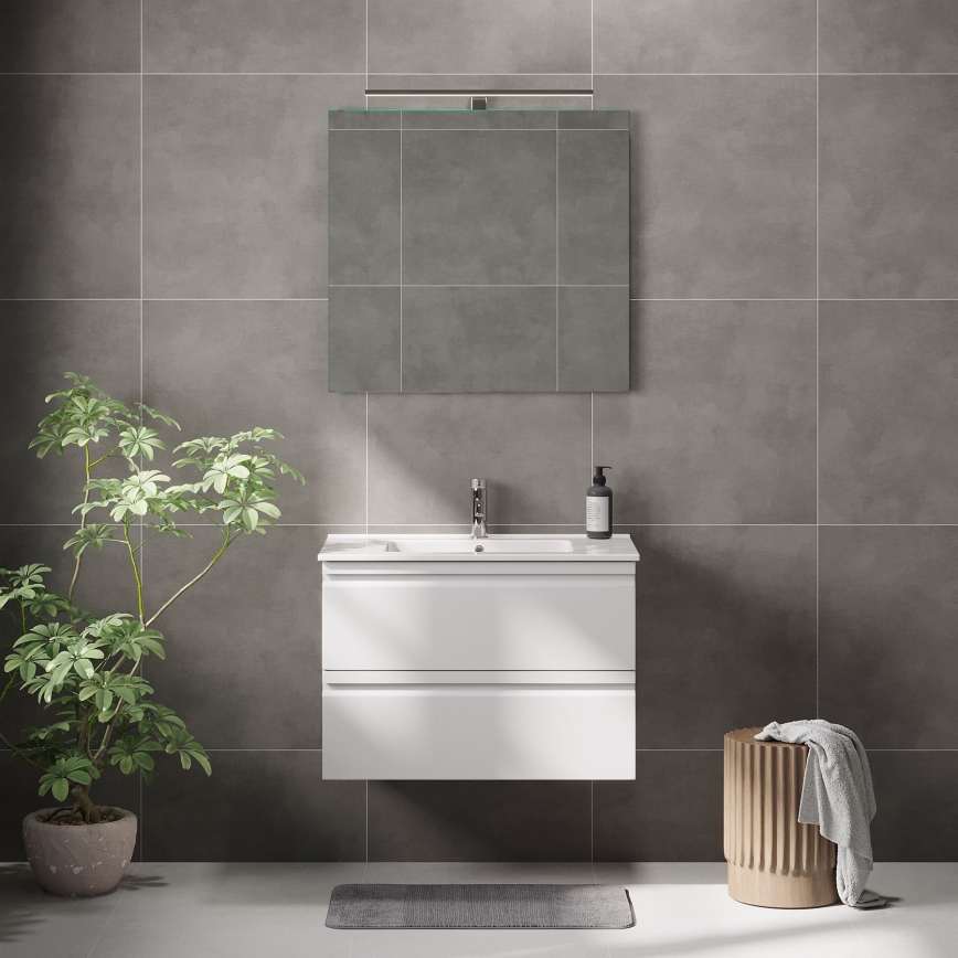 BATH DELUXE 01-080-01-58-00 - Miroir de salle de bains NORDBORG 80x75 cm