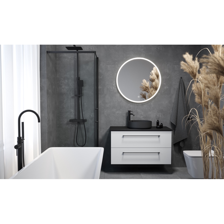 BATH DELUXE 01-080-08-58-00 - Specchio da bagno a LED con retroilluminazione FORNAES LED/13,8W/230V IP44