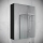 BATH DELUXE 02-050-63-02-01 - Badezimmer-Spiegelschrank KENWOOD 65x50 cm matt schwarz