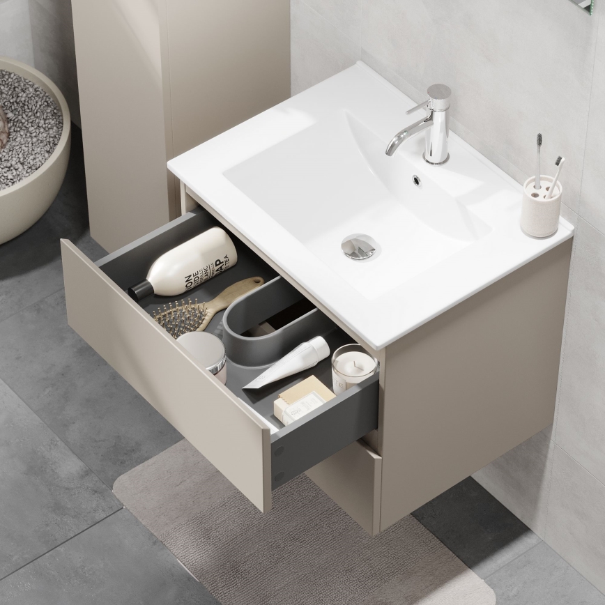 BATH DELUXE 03-060-63-29-01 - Armadietto da bagno con lavandino KENWOOD 61 cm marakesh