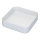BATH DELUXE 06-040-17-01-00 - Vasque à poser LJORDAL 40x40 cm, acier inoxydable / blanc mat