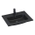BATH DELUXE 06-060-27-02-00 - Lavabo da incasso LILLESNAD 61x46 cm ceramica/nero