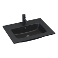 BATH DELUXE 06-060-27-02-00 - Lavabo encastré LILLESNAD 61x46 cm céramique/noir
