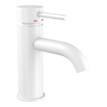 BATH DELUXE 28-005-01-01-04 - Robinet de lavabo DRAGOR 15,6 cm blanc mat