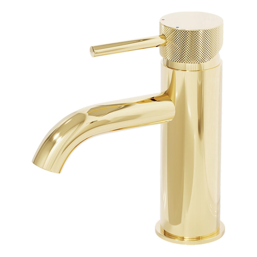 BATH DELUXE 28-005-03-64-00 - Rubinetto del lavandino ANHOLT 15,6 cm lucente ottone