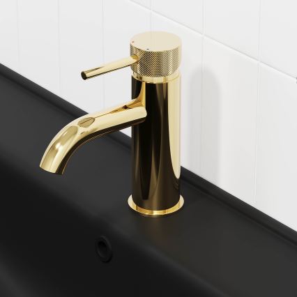 BATH DELUXE 28-005-03-64-00 - Rubinetto del lavandino ANHOLT 15,6 cm lucente ottone