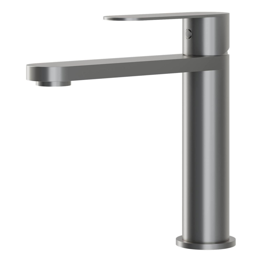 BATH DELUXE 28-017-02-73-02 - Robinet de lavabo TARNBY 17,3 cm poudré gris