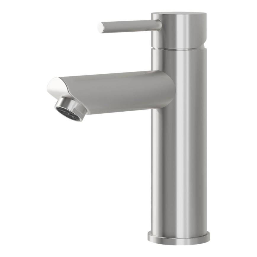 BATH DELUXE 28-017-03-71-02 - Robinet de lavabo RINGSTED 17,8 cm brossé acier inoxydable