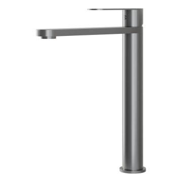 BATH DELUXE 28-027-02-73-02 - Robinet de lavabo TARNBY 27,3 cm poudré gris
