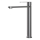 BATH DELUXE 28-027-02-73-02 - Rubinetto del lavandino TARNBY 27,3 cm in polvere grigio