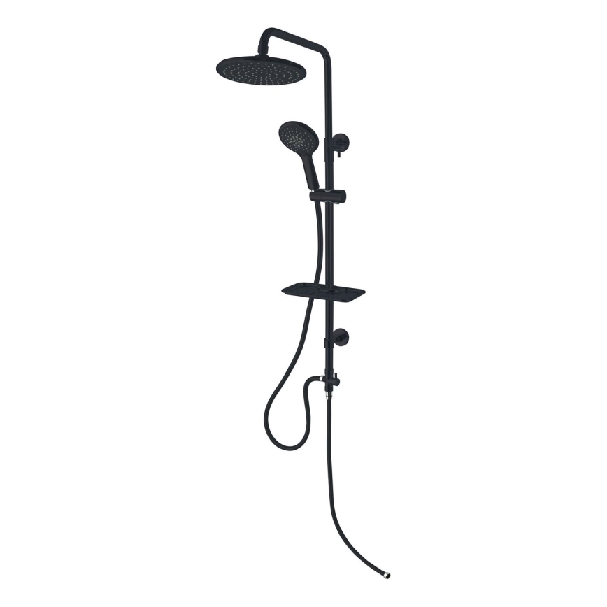 BATH DELUXE 31-120-02-02-00 - Colonne de douche MARTOFTE mat noir