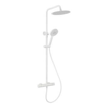 BATH DELUXE 31-120-05-01-00 - Set doccia con rubinetto termostatico DRAGOR bianco opaco