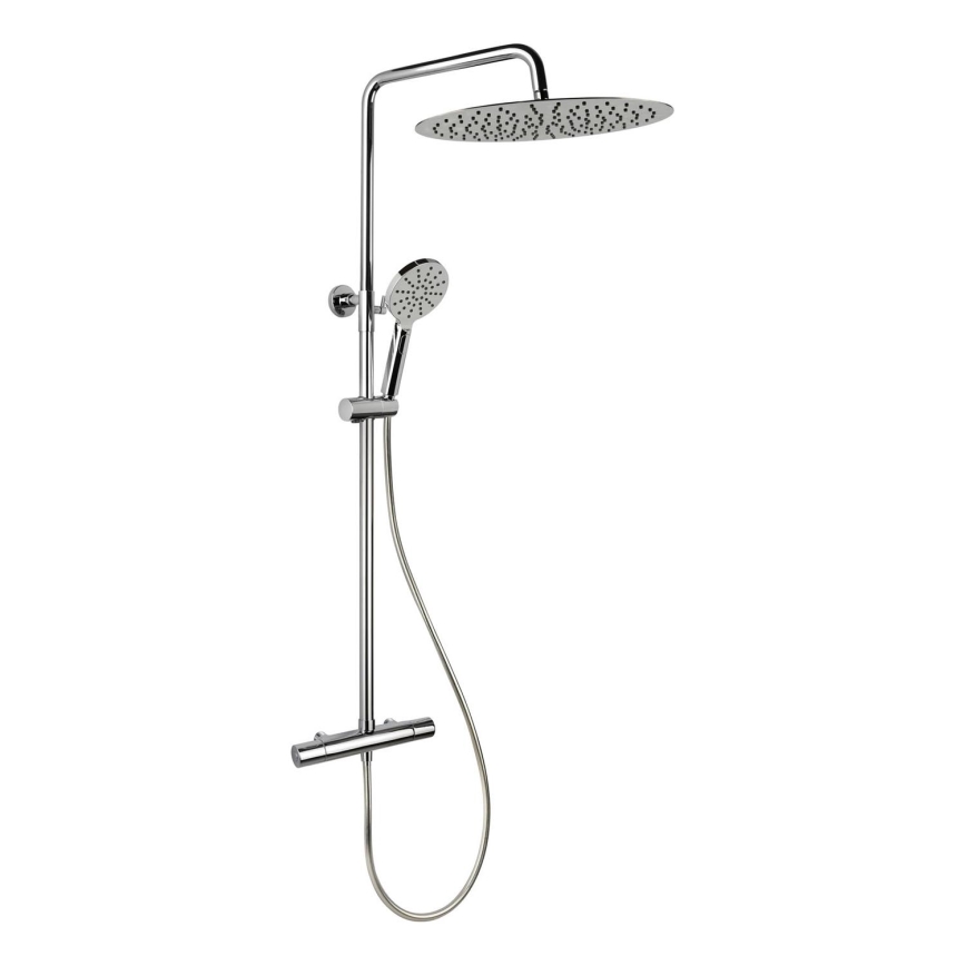 BATH DELUXE 31-120-09-60-00 - Duschset mit Thermostatarmatur DRAGOR in glänzendem Chrom