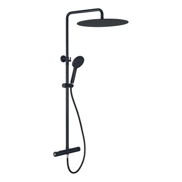BATH DELUXE 31-120-09-63-00 - Set doccia con rubinetto termostatico DRAGOR opaco nero