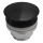 BATH DELUXE 33-004-05-02-04 - Scarico del lavandino RODBY diametro 6,6 cm nero