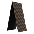 BATH DELUXE 54-240-11-84-12 - Akustikverkleidung VASALUND 240x52 cm Nussbaum