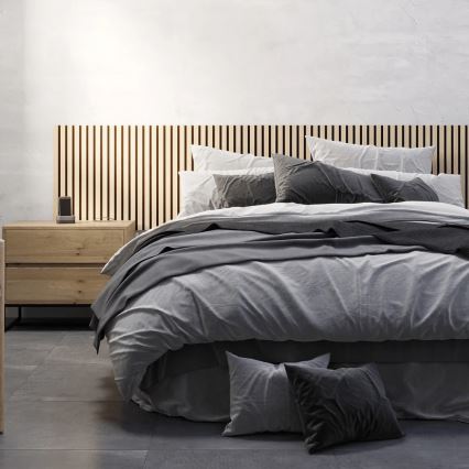 BATH DELUXE 54-240-11-86-12 - Panneau mural acoustique VASALUND 240x52 cm chêne