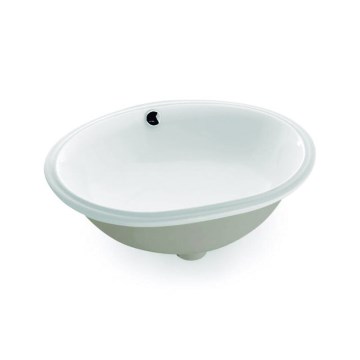 Bathco 0053 - Einbauwaschbecken ANCONA 55x41 cm Porzellan/Weiß