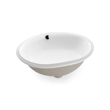 Bathco 0054 - Einbauwaschbecken MODENA 43,5x38,5 cm Porzellan/Weiß