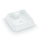 Bathco 4003 - Lavabo da appoggio GALICIA 40x40 cm in porcellana/bianco