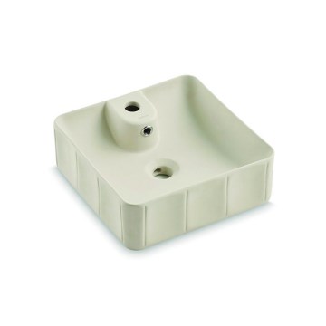 Bathco 4162 - Vasque à poser CIRCUS 40x40 cm porcelaine/beige