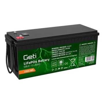 Batteria LiFePO4 12,8V/200Ah