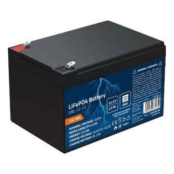 Batterie LiFePO4 12,8V/12Ah