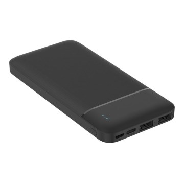 Batterie portative 10000 mAh 5V noir
