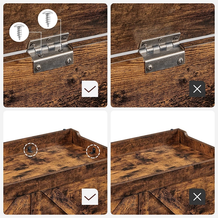 Baule TOVIAN marrone