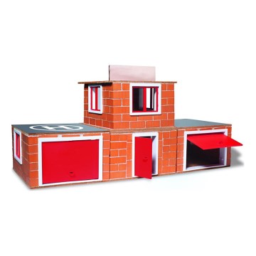 Bausatz Feuerwehrwache, 220 Teile
