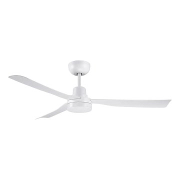BAYSIDE 21301349 - Ventilateur de plafond CALYPSO, diamètre 122 cm, blanc + télécommande