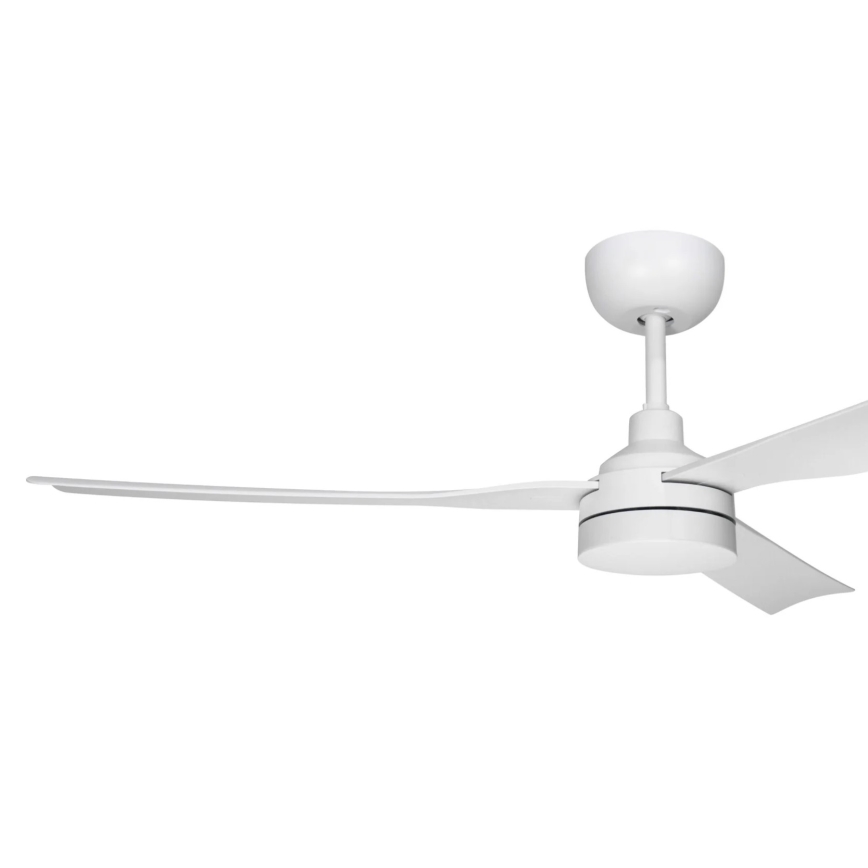 BAYSIDE 21301349 - Ventilateur de plafond CALYPSO, diamètre 122 cm, blanc + télécommande