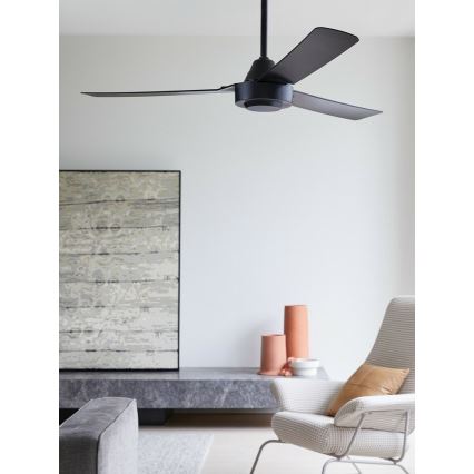 BAYSIDE 213017 - Deckenventilator CALYPSO schwarz Ø 122 cm