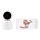 Beaba - Baby monitor intelligente ricaricabile ZEN NIGHT con display 720p, 5V, 4000 mAh, Wi-Fi, bianco