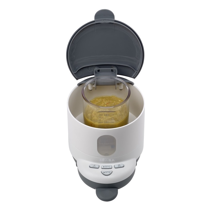 Beaba - Chauffe-biberon BIB'EXPRESSO 2en1 blanc