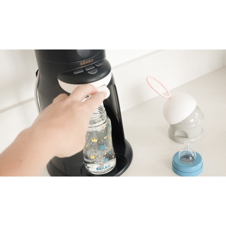 Beaba - Chauffe-biberon BIB'EXPRESSO 2en1 bleu foncé