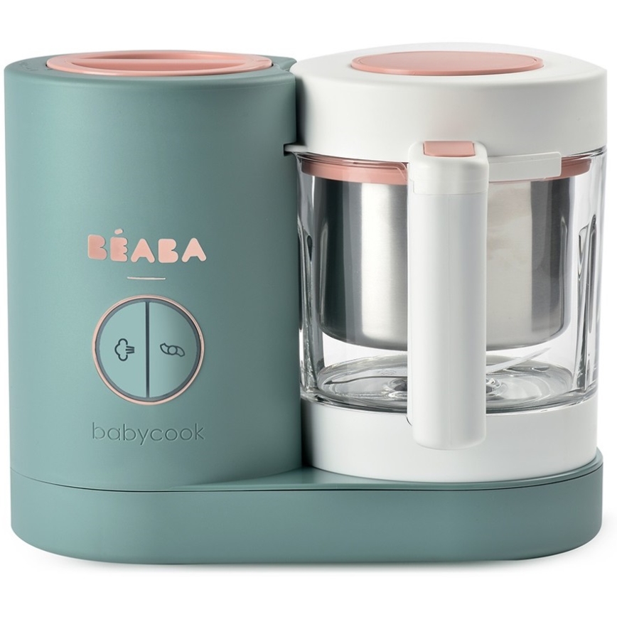 Beaba - Cuocitore a vapore 2in1 BABYCOOK NEO verde/bianco