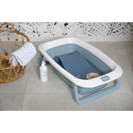 Beaba - Faltbare Kinderbadewanne blau