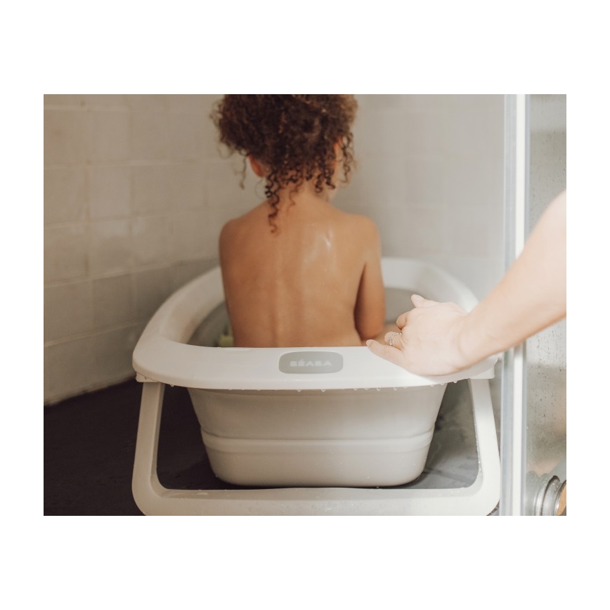 Beaba - Faltbare Kinderbadewanne grau