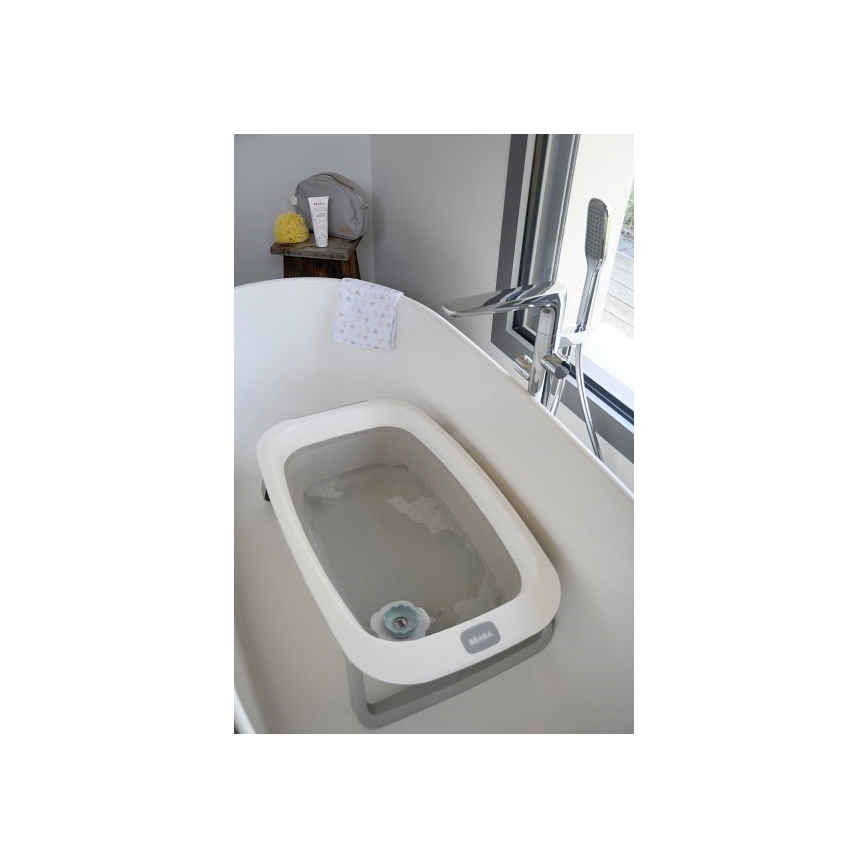 Beaba - Faltbare Kinderbadewanne grau