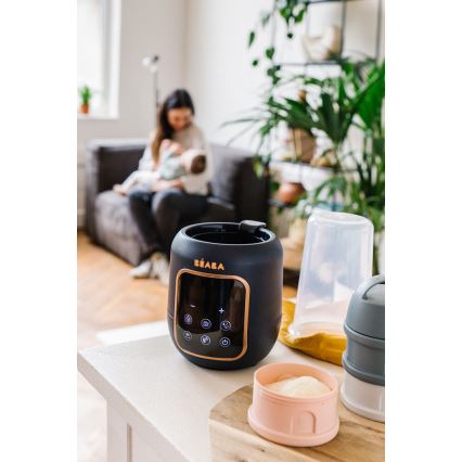Beaba - Fläschchenwärmer und Sterilisator 5in1 dunkelblau