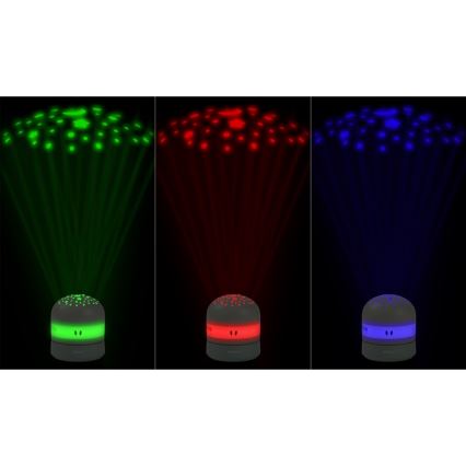 Beaba PIXIE – Projektor mit Melodie, USB (5V), 1300 mAh, grün