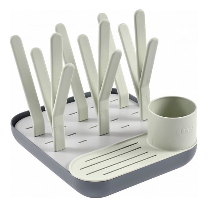Beaba - Stendibottiglie verde/grigio