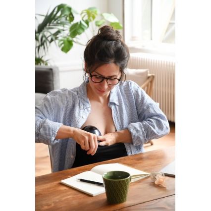 Beaba - Tiralatte elettrico a mani libere 180 ml 1300 mAh blu