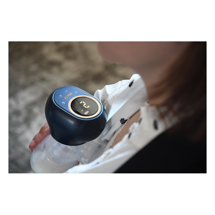 Beaba - Tiralatte elettrico per latte materno 180 ml 1500 mAh blu