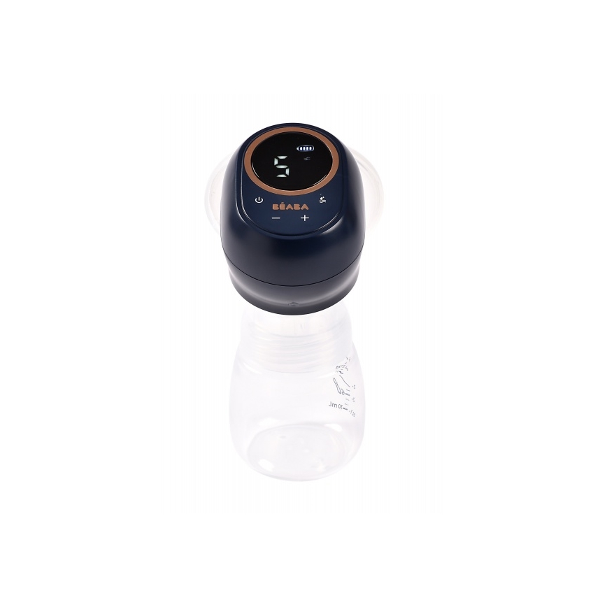 Beaba - Tiralatte elettrico per latte materno 180 ml 1500 mAh blu