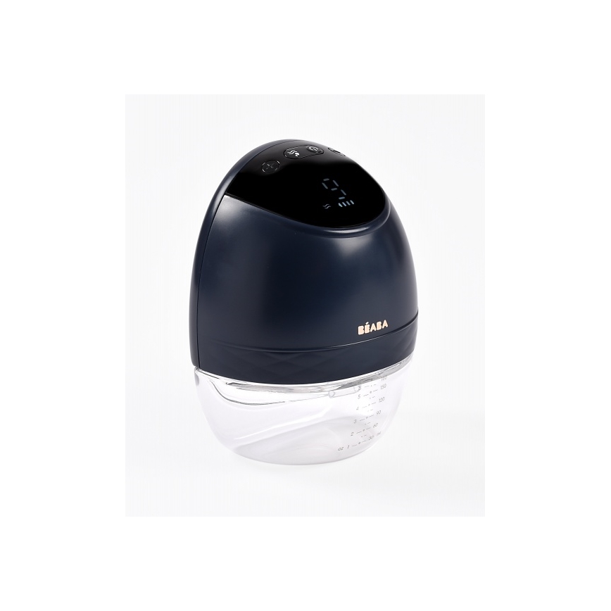 Beaba - Tire-lait électrique mains-libres 180 ml 1300 mAh bleu
