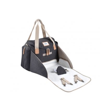 Beaba - Wickeltasche für Kinderwagen SYDNEY grau/beige