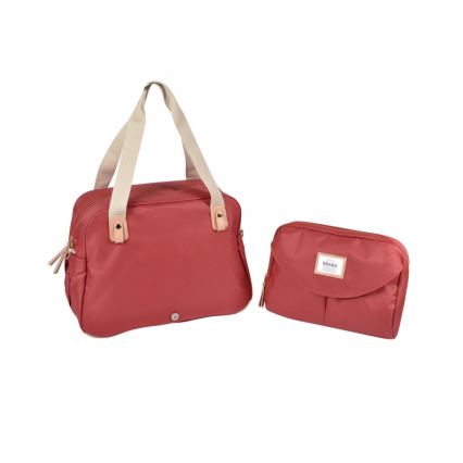 Beaba - Wickeltasche GENEVA rot