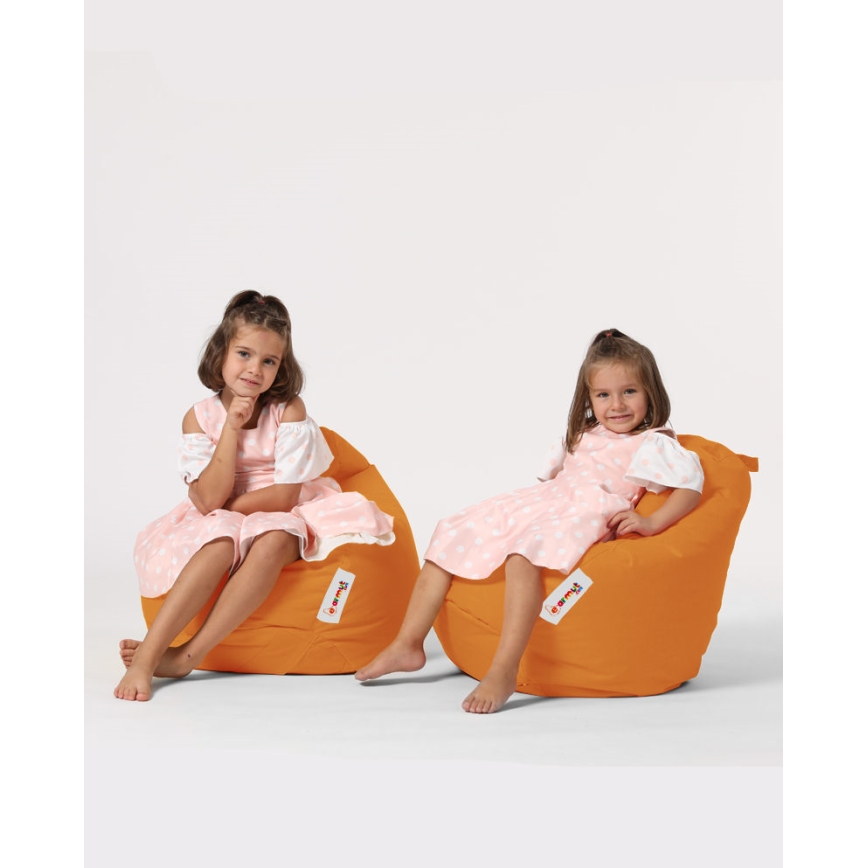 Bean bag 60x60 cm orange